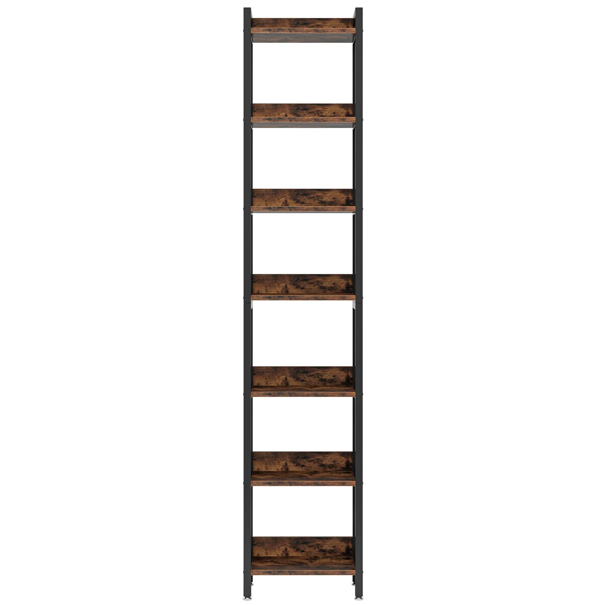 Tribesigns Narrow 7-Tier Bookshelf for Small Spaces