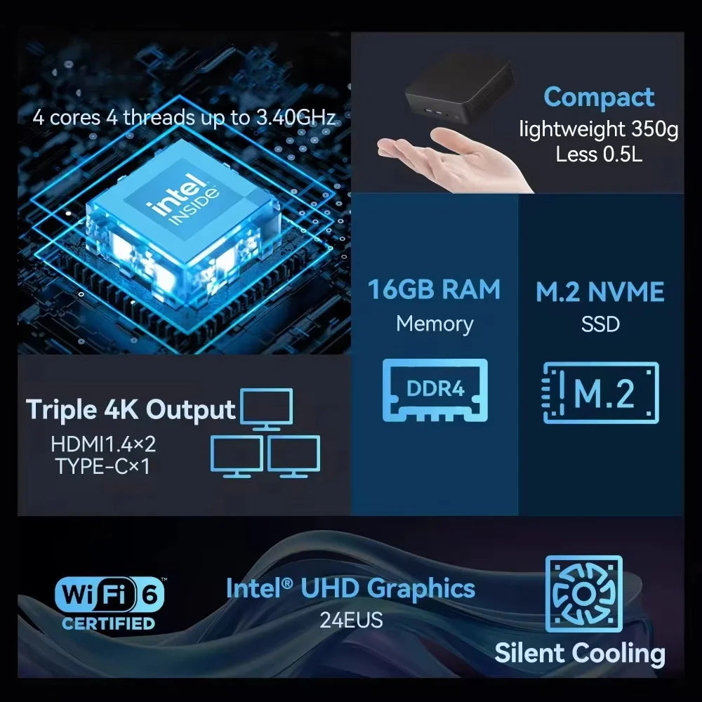 Xia Man Intel Core i9 16GB 1TB Windows 11 Computer