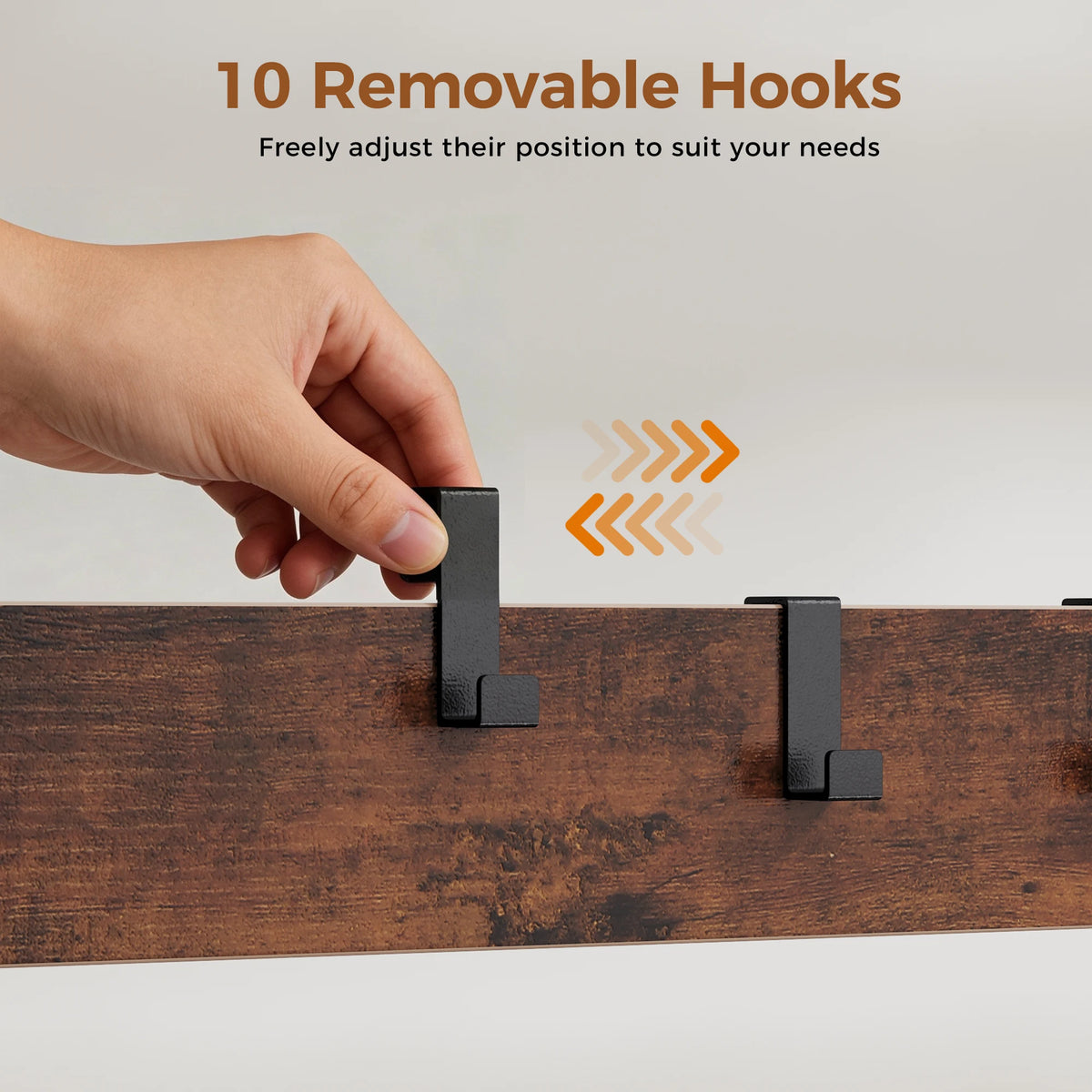 JHK 4in1 Coat Rack With Shoe Bench And Storage Organizer