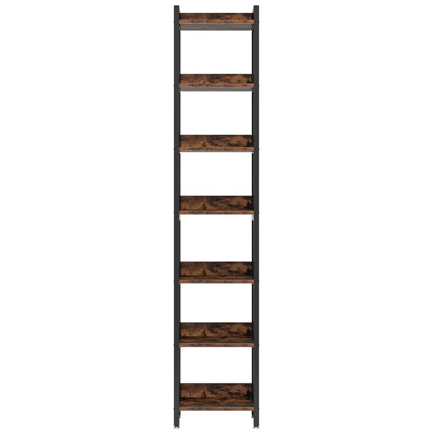 Tribesigns Narrow 7-Tier Bookshelf for Small Spaces