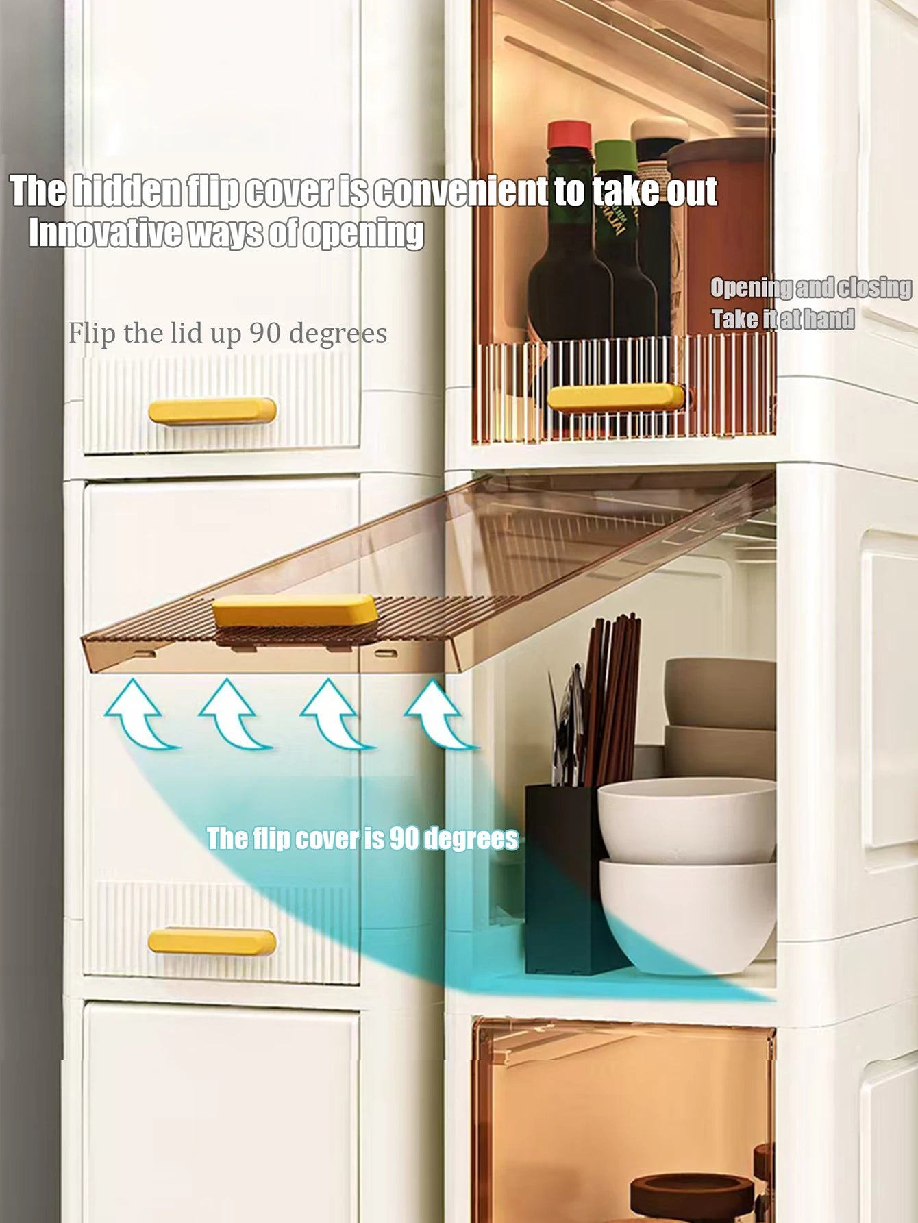 Gap storage cabinet, multi-functional ultra-thin organizer-suitable for kitchen and bathroom gaps, storage cabinet, home storage