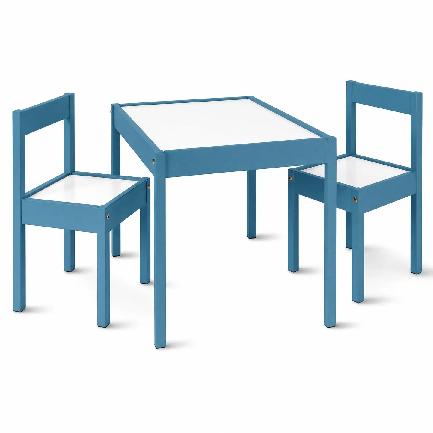Mainstays Kids 3-Piece Dry Erase Activity Table and Chair Set for Learning, Drawing & Creative Play, Pink