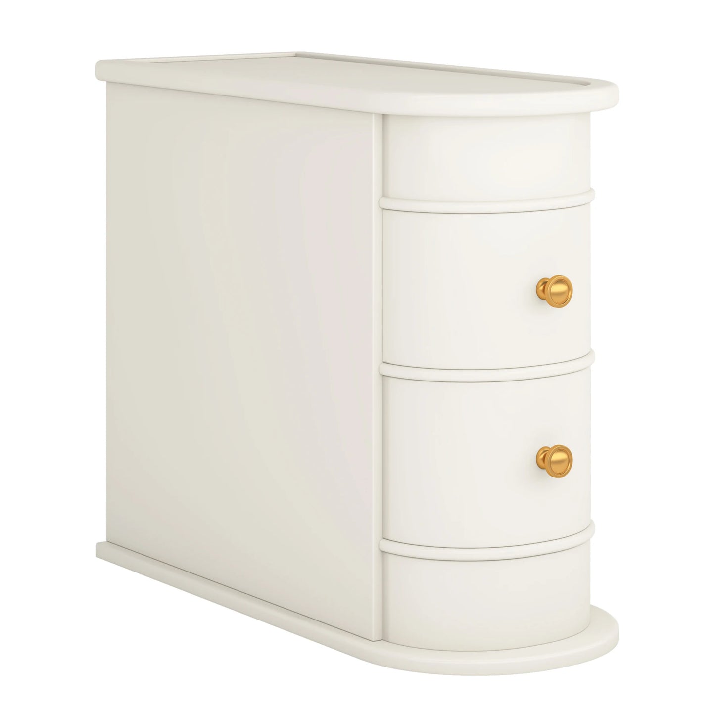 Tribesigns Solid Wood Bedroom End Table Nightstand With Drawer Furniture
