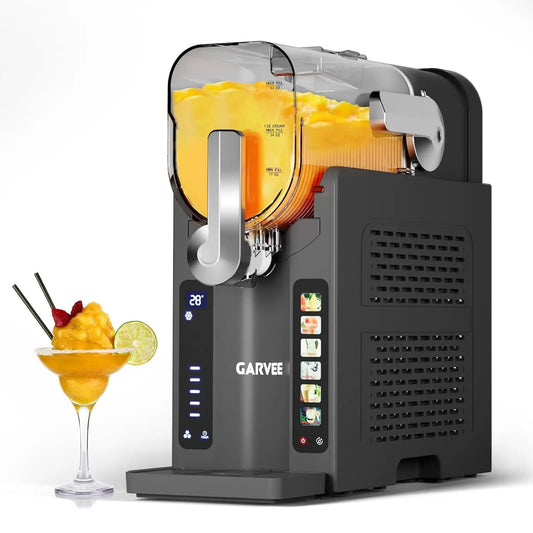 Acekool No Ice Frozen Drink Slushie Machine With Quiet Compressor