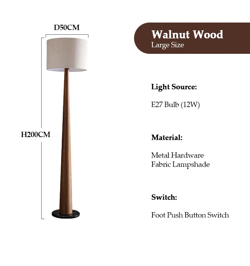 Tapnm Modern LED Floor Standing Lamp Living Room Bedroom Decor