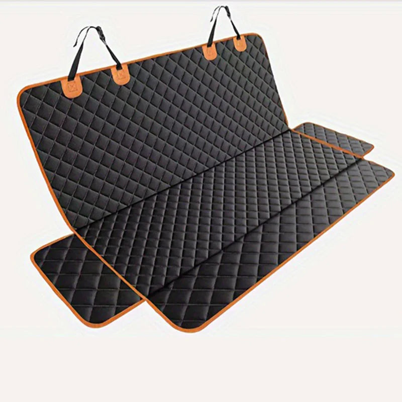Dog Car Seat Cover Waterproof Pet Dog Carriers Travel Mat Hammock For Small Medium Large Dogs Car Rear Back Seat Safety Pad