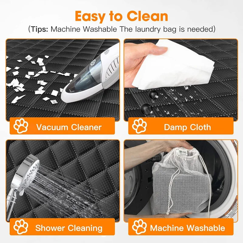 Dog Car Seat Cover Waterproof Pet Dog Carriers Travel Mat Hammock For Small Medium Large Dogs Car Rear Back Seat Safety Pad