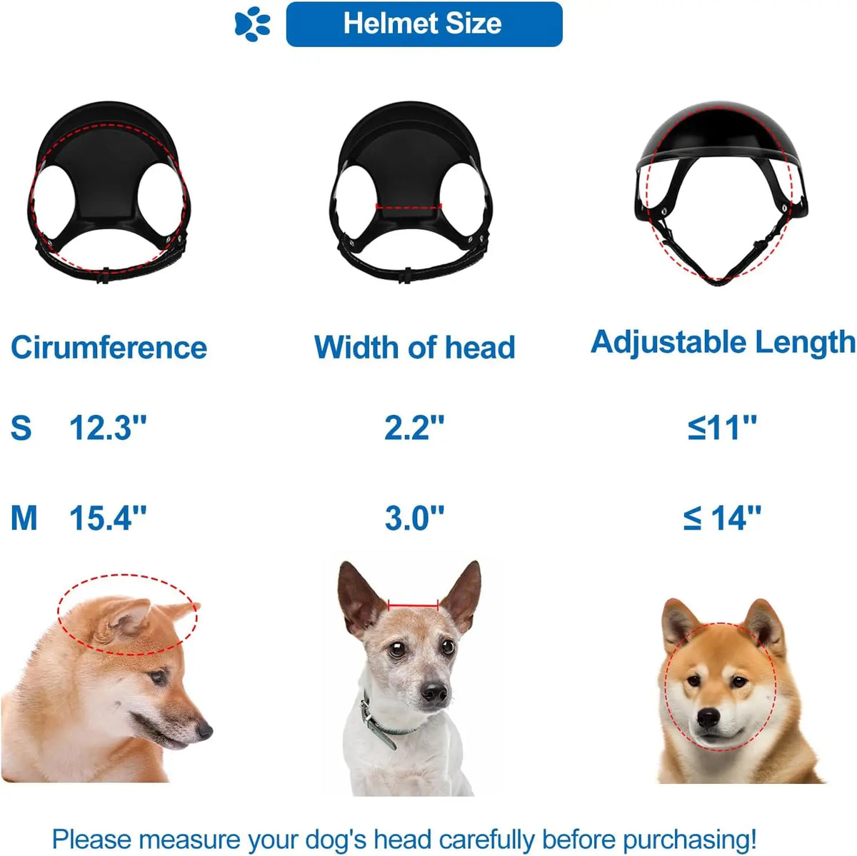 Safety Helmets Dogs Helmet Anti-UV Silver Goggles Ear Holes Adjustable Strap Comfortable Protective Small Animals Driving/Riding