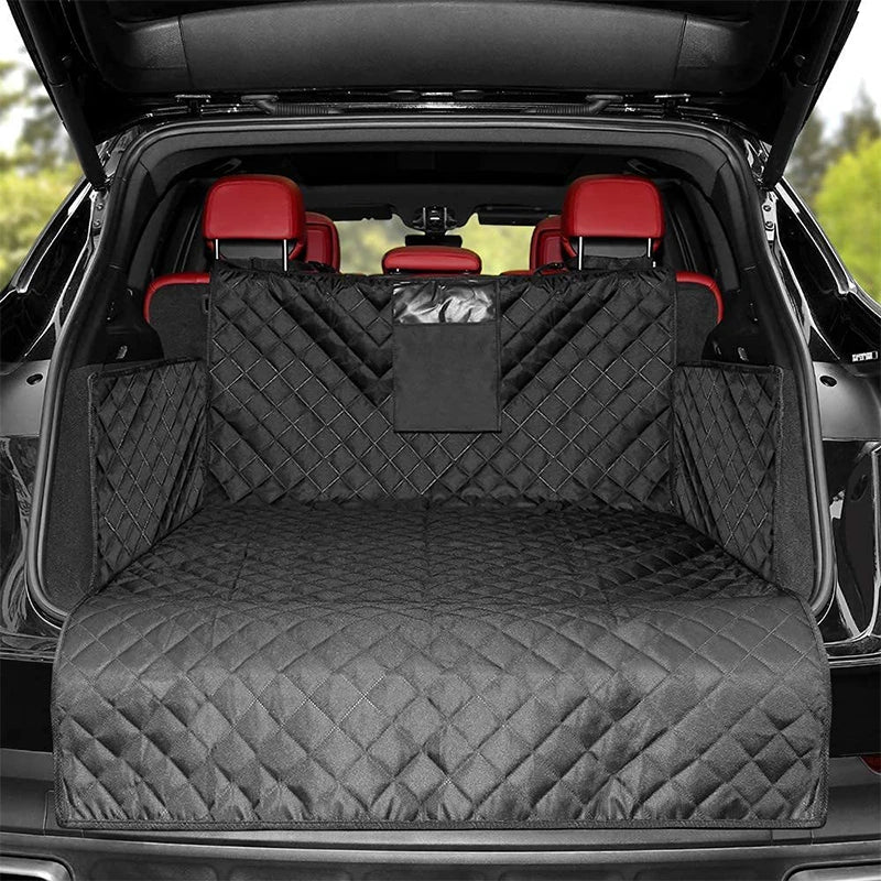 Car Mounted Pet Mat Dog Car Seat Cushion Pet Travel Dog Carrier Car Trunk Mat Waterproof SUV Cargo Liner For Dogs Washable