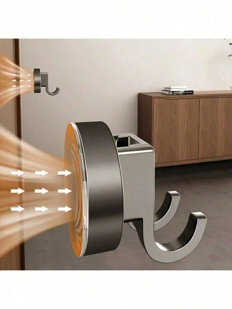 Suction Cup Double Hook, No Drill Wall Mounted Hook For Bathroom Shower Room Corner Washbasin Hanging,Bathroom Hook, Suction Cup Hook, Double Hook, Wall Mounted Hook, No Drill Hook, Shower Hook